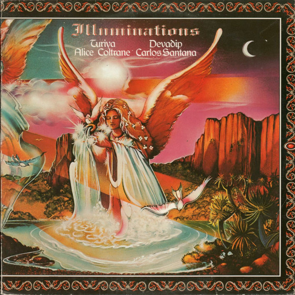 Devadip Carlos Santana* & Turiya Alice Coltrane* - Illuminations (LP, Album)