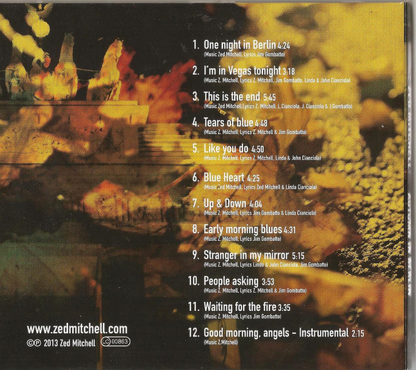 Zed Mitchell - Autumn In Berlin (CD, Album)