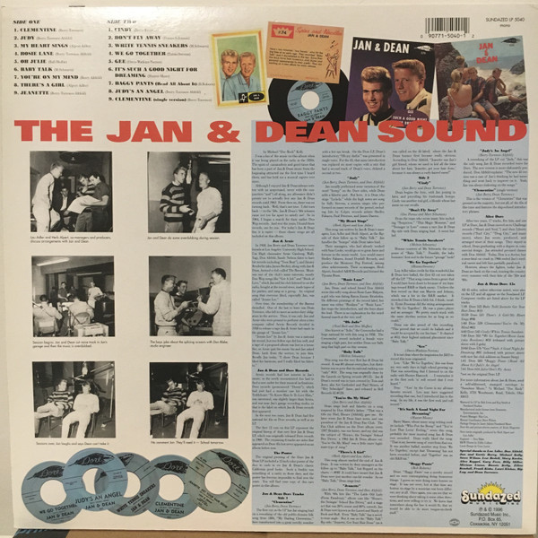 Jan & Dean - The Jan & Dean Sound (LP, Mono, RE, Ora)