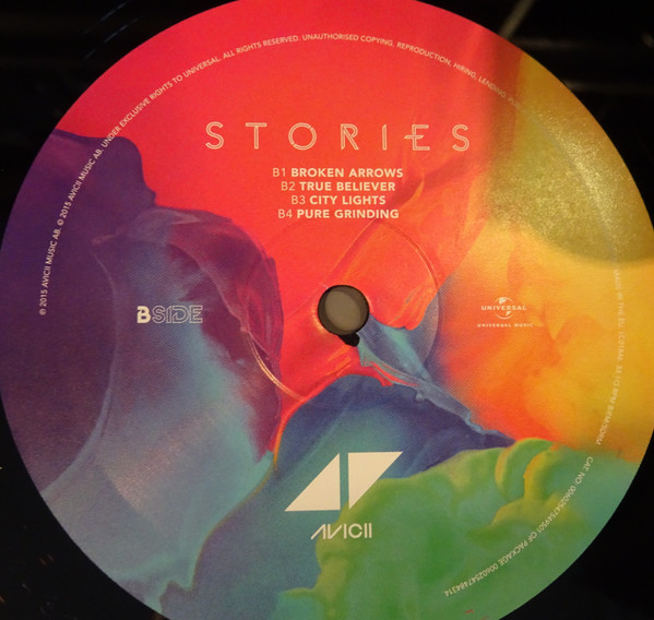 Avicii - Stories (2xLP, Album, Gat)