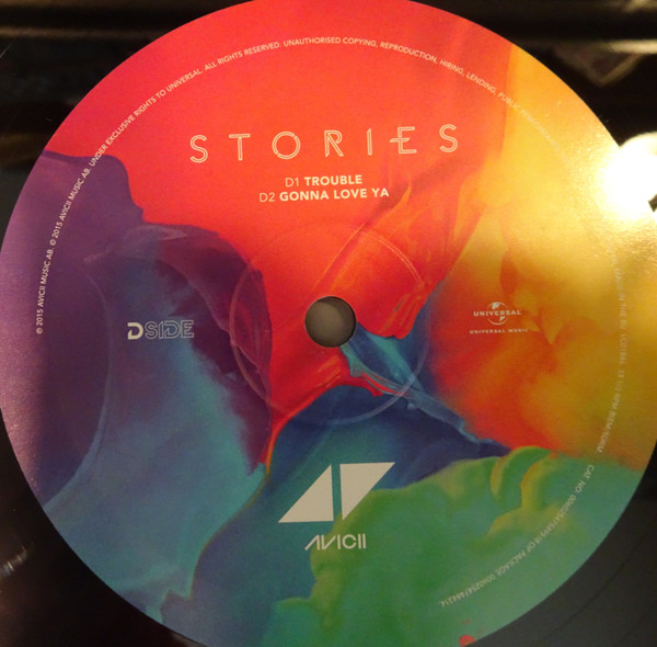 Avicii - Stories (2xLP, Album, Gat)