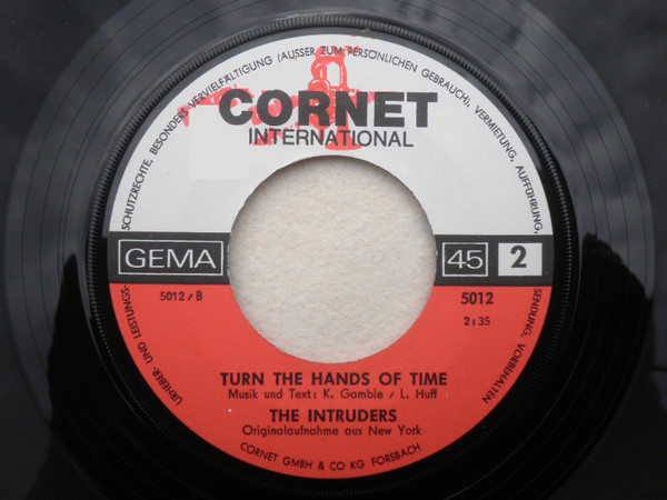 The Intruders - Cowboys To Girls / Turn The Hands Of Time (7