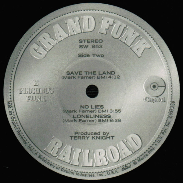 Grand Funk Railroad - E Pluribus Funk (LP, Album, Jac)