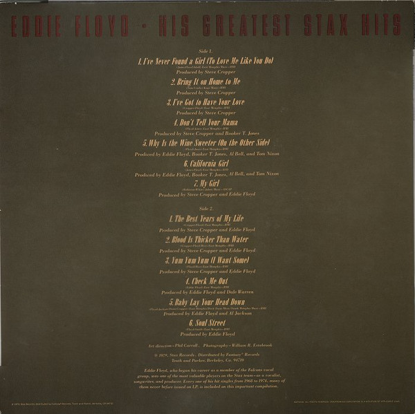 Eddie Floyd - Chronicle (LP, Comp, Wro)
