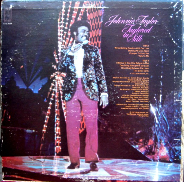 Johnnie Taylor - Taylored In Silk (LP, Album, Mon)