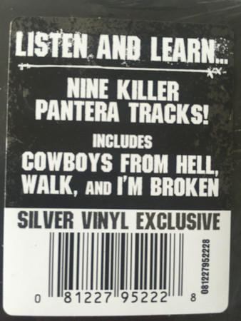Pantera - History Of Hostility (LP, Comp, Sil)