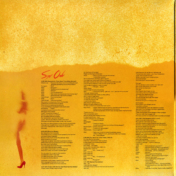 Roger Waters - The Pros And Cons Of Hitch Hiking (LP, Album, Gat)