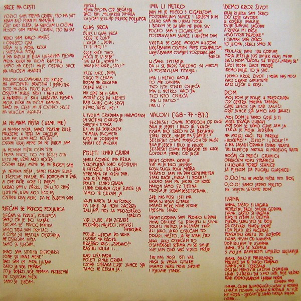 Jura StubliÄ‡ & Film* - Sunce Sja! (LP, Album)