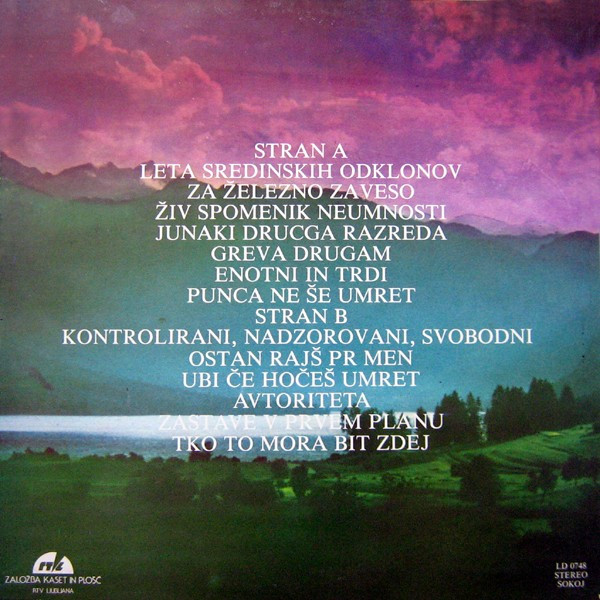 Pankrti - Državni Ljubimci (LP, Album)