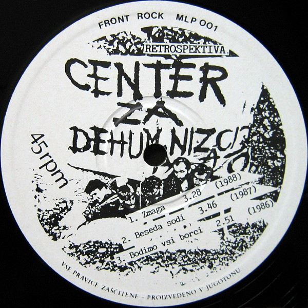 Center Za Dehumanizacijo - Izdaja (12