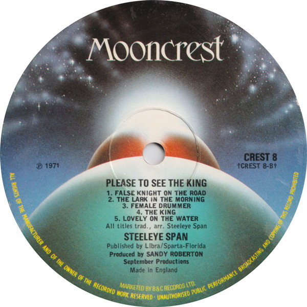 Steeleye Span - Please To See The King (LP, Album, RE)