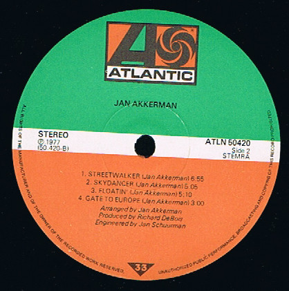 Jan Akkerman - Jan Akkerman (LP, Album)