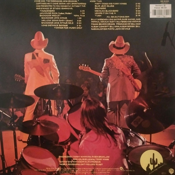 ZZ Top - Fandango! (LP, Album, RE)