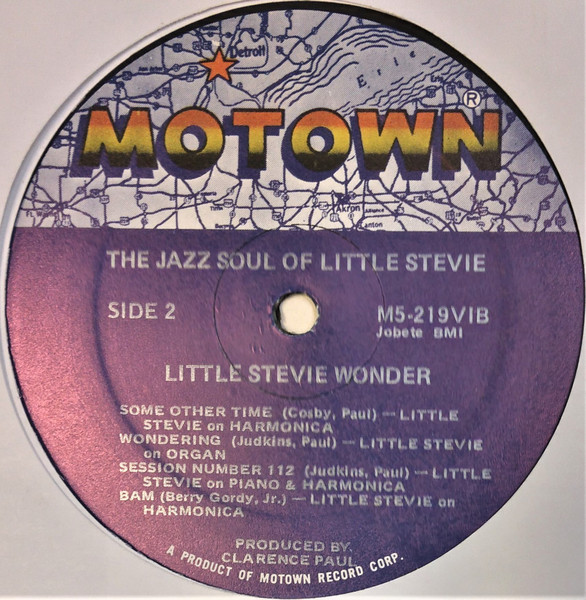 Little Stevie Wonder* - The Jazz Soul Of Little Stevie (LP, Album, RE)