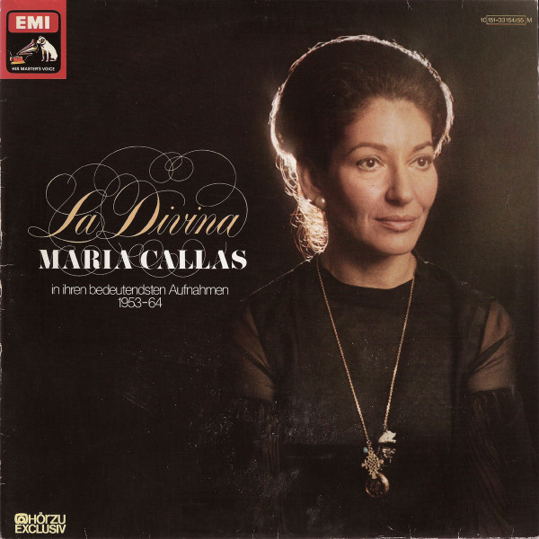 Maria Callas - La Divina (In Ihren Bedeutendsten Aufnahmen 1953-64) (2xLP, Comp)