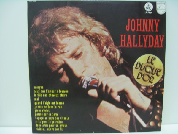 Johnny Hallyday - Le Disque D'Or (LP, Comp)
