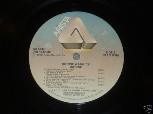 Dionne Warwick - Dionne (LP, Album)