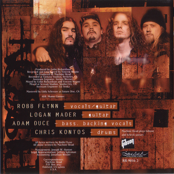 Machine Head (3) - Burn My Eyes (CD, Album)