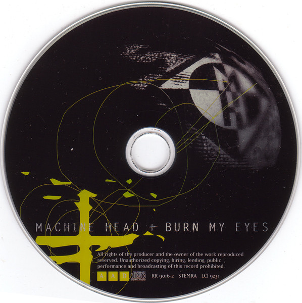 Machine Head (3) - Burn My Eyes (CD, Album)