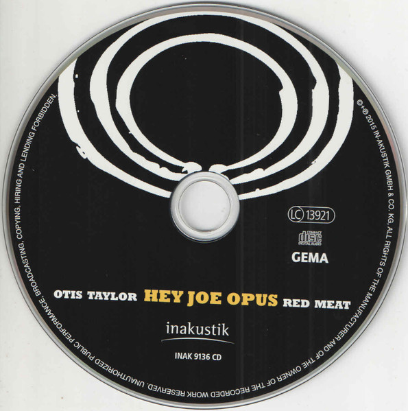 Otis Taylor - Hey Joe Opus - Red Meat (CD, Album)