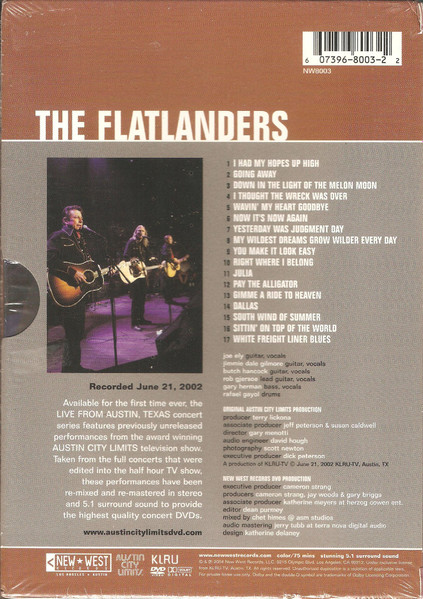 The Flatlanders - Live From Austin Tx (DVD-V)
