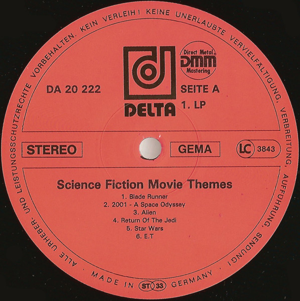 G.S.O. - Science Fiction Movie Themes (2xLP)