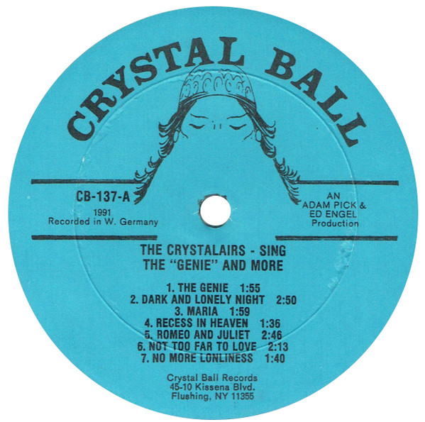 The Crystalairs - Sing (LP, Album)