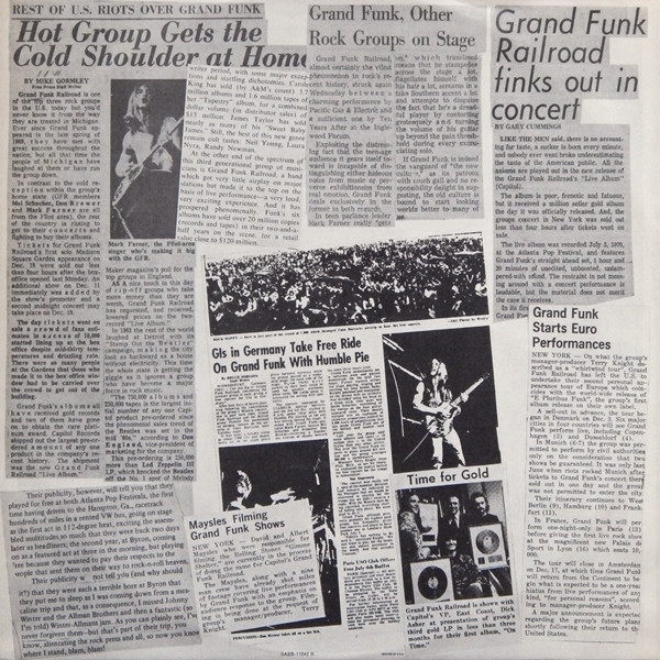 Grand Funk Railroad - Mark, Don & Mel 1969-71 (2xLP, Comp)