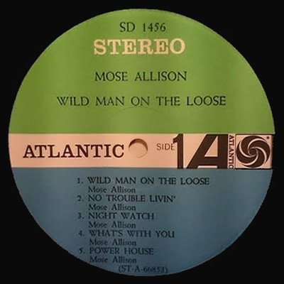 Mose Allison - Wild Man On The Loose (LP, Album)