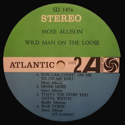 Mose Allison - Wild Man On The Loose (LP, Album)
