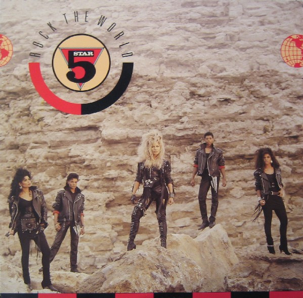 5 Star* - Rock The World (LP, Album)