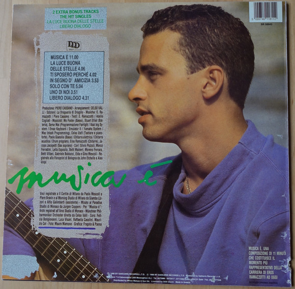 Eros Ramazzotti - Musica Ãˆ (LP, Album)