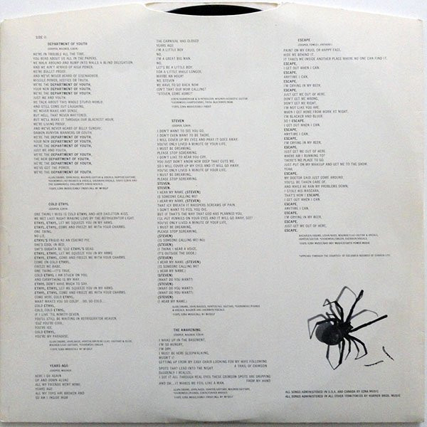 Alice Cooper (2) - Welcome To My Nightmare (LP, Album, EMI)