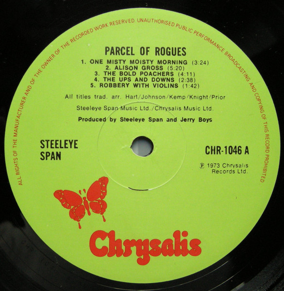 Steeleye Span - Parcel Of Rogues (LP, Album, Gat)