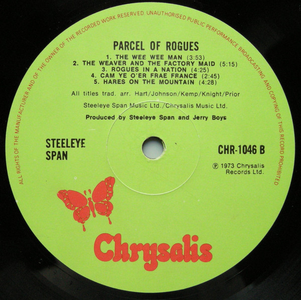 Steeleye Span - Parcel Of Rogues (LP, Album, Gat)