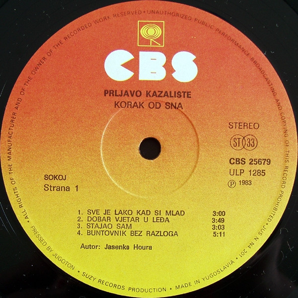 Prljavo Kazalište - Korak Od Sna (LP, Album)