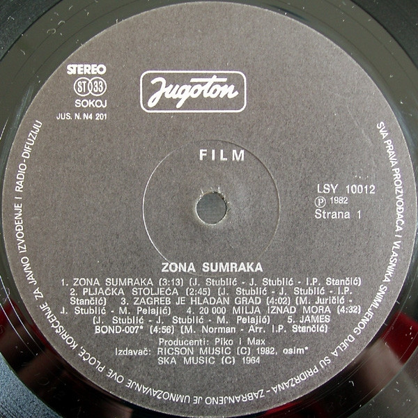 Film - Zona Sumraka (LP, Album)