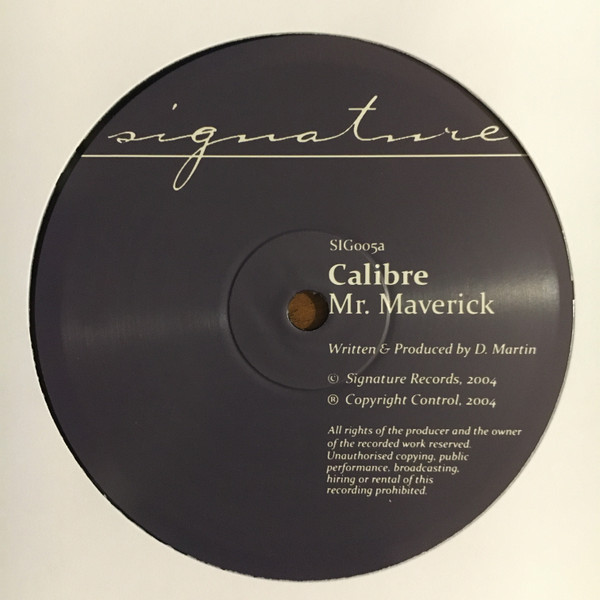 Calibre - Mr. Maverick / Highlander (12