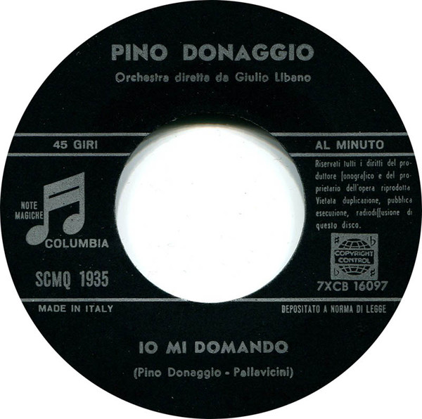Pino Donaggio - Io Mi Domando (7