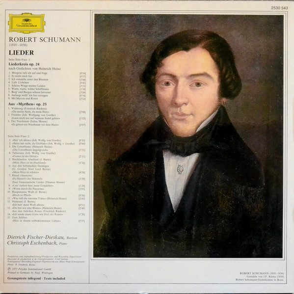 Robert Schumann - Dietrich Fischer-Dieskau ∙ Christoph Eschenbach - Lieder Op. 24 ∙ Aus 