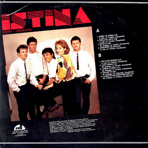 Istina - Istina (LP, Album)