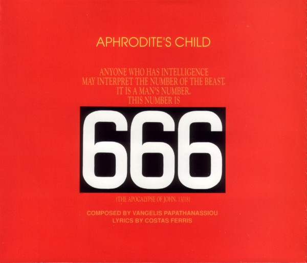 Aphrodite's Child - 666 (2xCD, Album, RE)