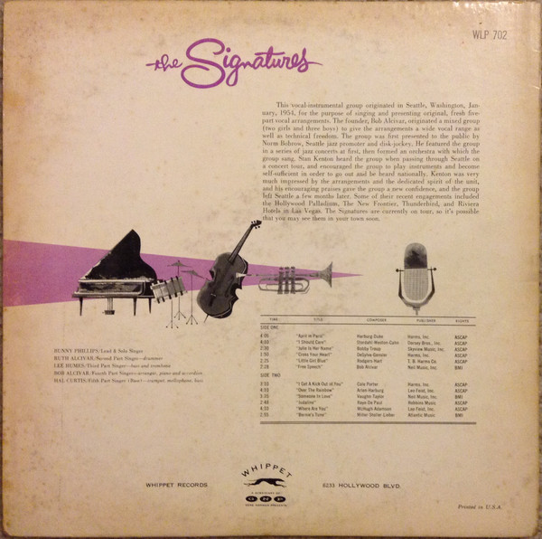 The Signatures - The Signatures - Their Voices And Instruments  (LP, Album)