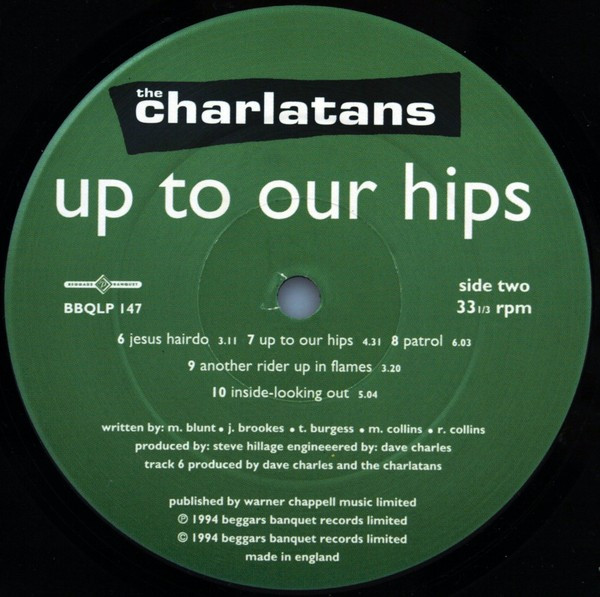 The Charlatans - Up To Our Hips (LP, Album)