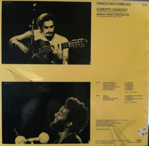 Egberto Gismonti - Dança Das Cabeças (LP, Album)