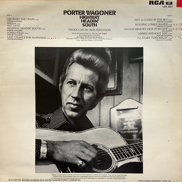 Porter Wagoner - Highway Headin' South (LP, Album)