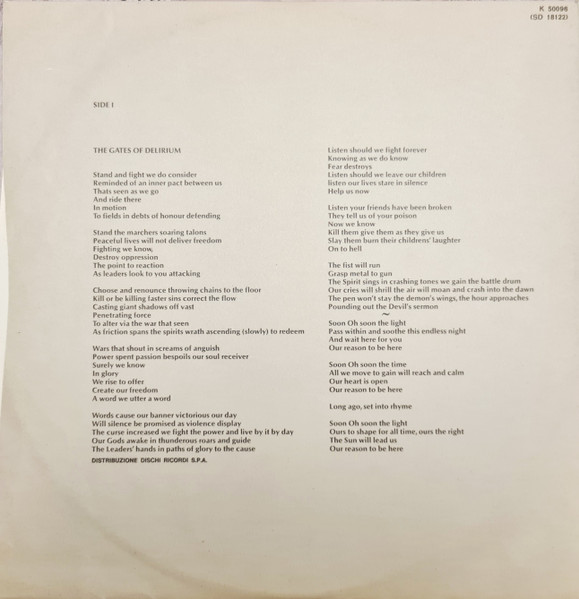 Yes - Relayer (LP, Album, Gat)