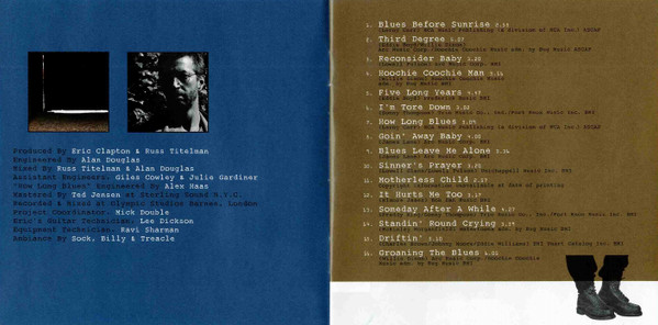 Eric Clapton - From The Cradle (CD, Album, RP)