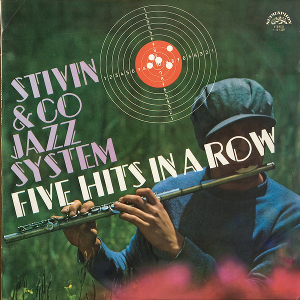 StivÃ­n & Co Jazz System* - Five Hits In A Row (LP, Album, RP)