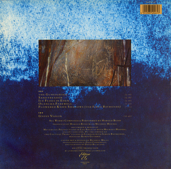 Harold Budd - Lovely Thunder (LP, Album)